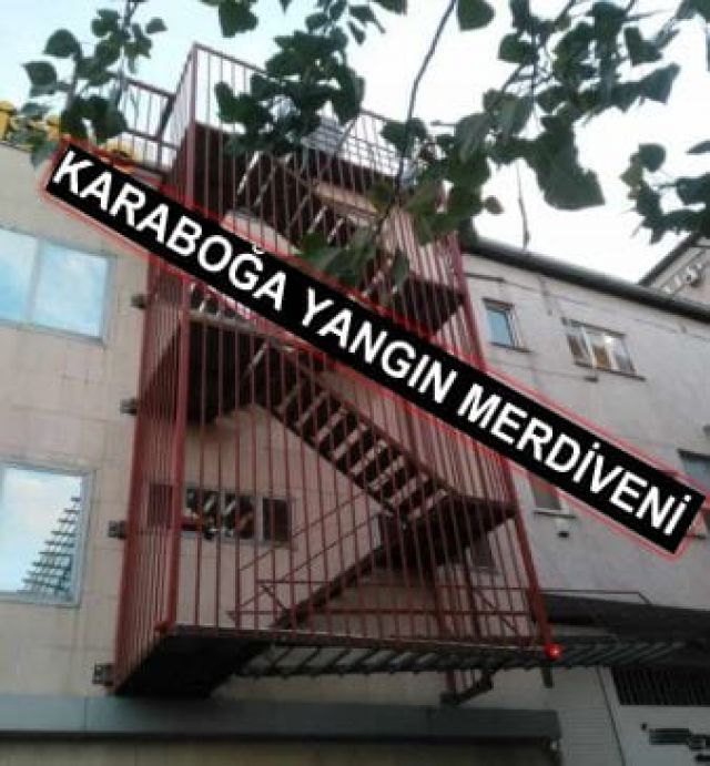 Yangın Merdiveni Çeşitleri