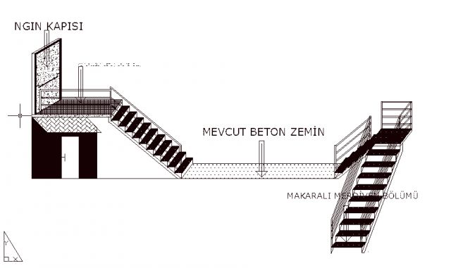 Yangın Merdiveni İmalatı (yönetmeliğe uygunluk garantisi)